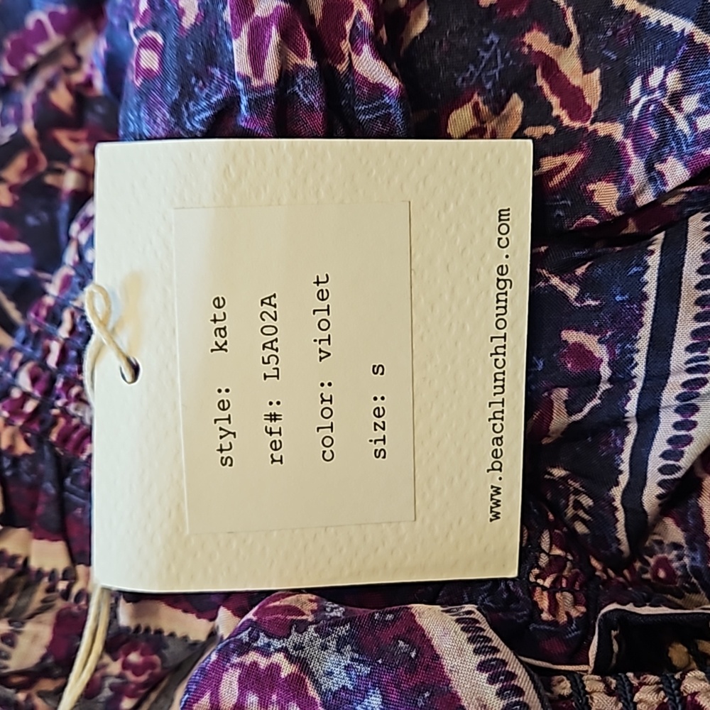 NWT - beachlunchlounge Off the Shoulder Blouse - Picture 10 of 10